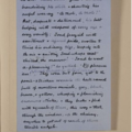 Hand written draft of Wind in the Willows: the animals confront the weasels
