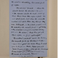 Hand written draft of Wind in the Willows: Mole reports on the fight with the weasels