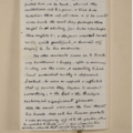 Hand written draft of Wind in the Willows: Toad sends invitations to the banquet