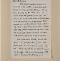 Hand written draft of Wind in the Willows: Badger explains the banquet
