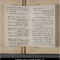 Hand written draft of Wind in the Willows: Toad's last little song