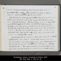 Hand written draft of Wind in the Willows: Toad crashes his car