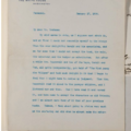Body text of a type-written from Theodore Roosevelt to Grahame, dated 1909