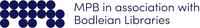 MPB Logo MPB in association with Bodleian Libraries